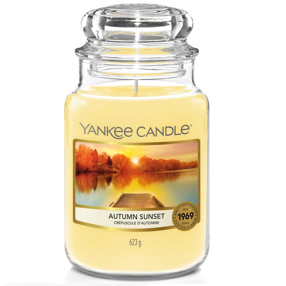 Yankee Candle 623g - Autumn Sunset - Housewarmer Duftkerze großes Glas